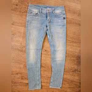 Gstar Lynn Mid Skinny jeans size 31/32